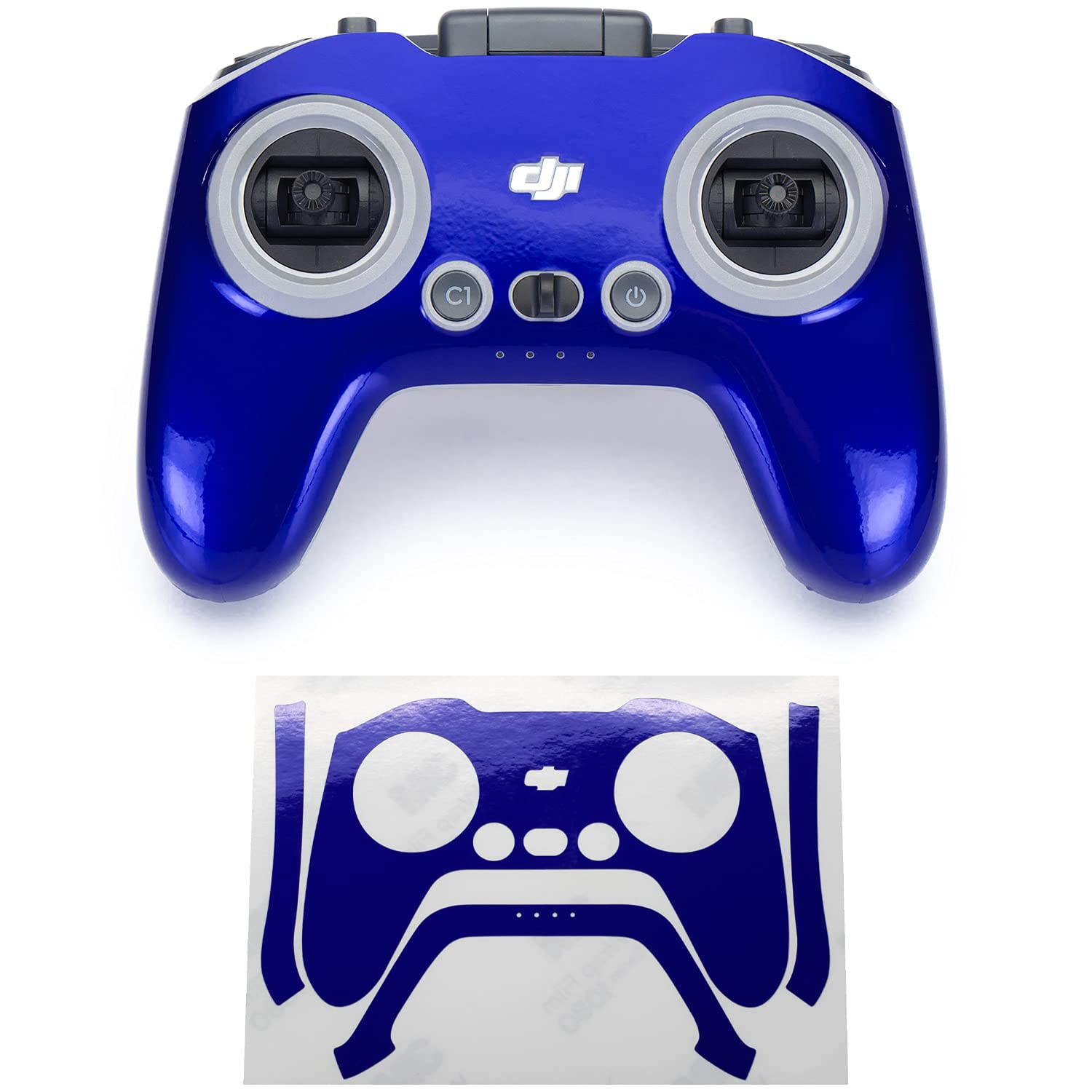 WRAPGRADE Skin Compatible with DJI FPV RC/FPV Remote Controller 3 (STRATOSPHERE BLUE)
