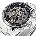 BEST SELLING Russian Noble Sports Men's Automatic Mechanical Watch Metal Skeleton + BOX
