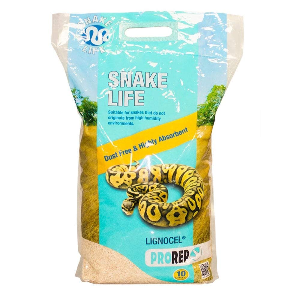ProRep Snake Life Substrate 10L | Lignocel Substrate | Dust Free | 10L Bag