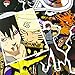 100 pcs Naruto Laptop Stickers. Anime Vinyl Sticker for Water Bottle, Gaming Consoles, Luggage, Skateboard Snowboard Bike Motorcycle Car Bumpers and everythng Else You can Think of!