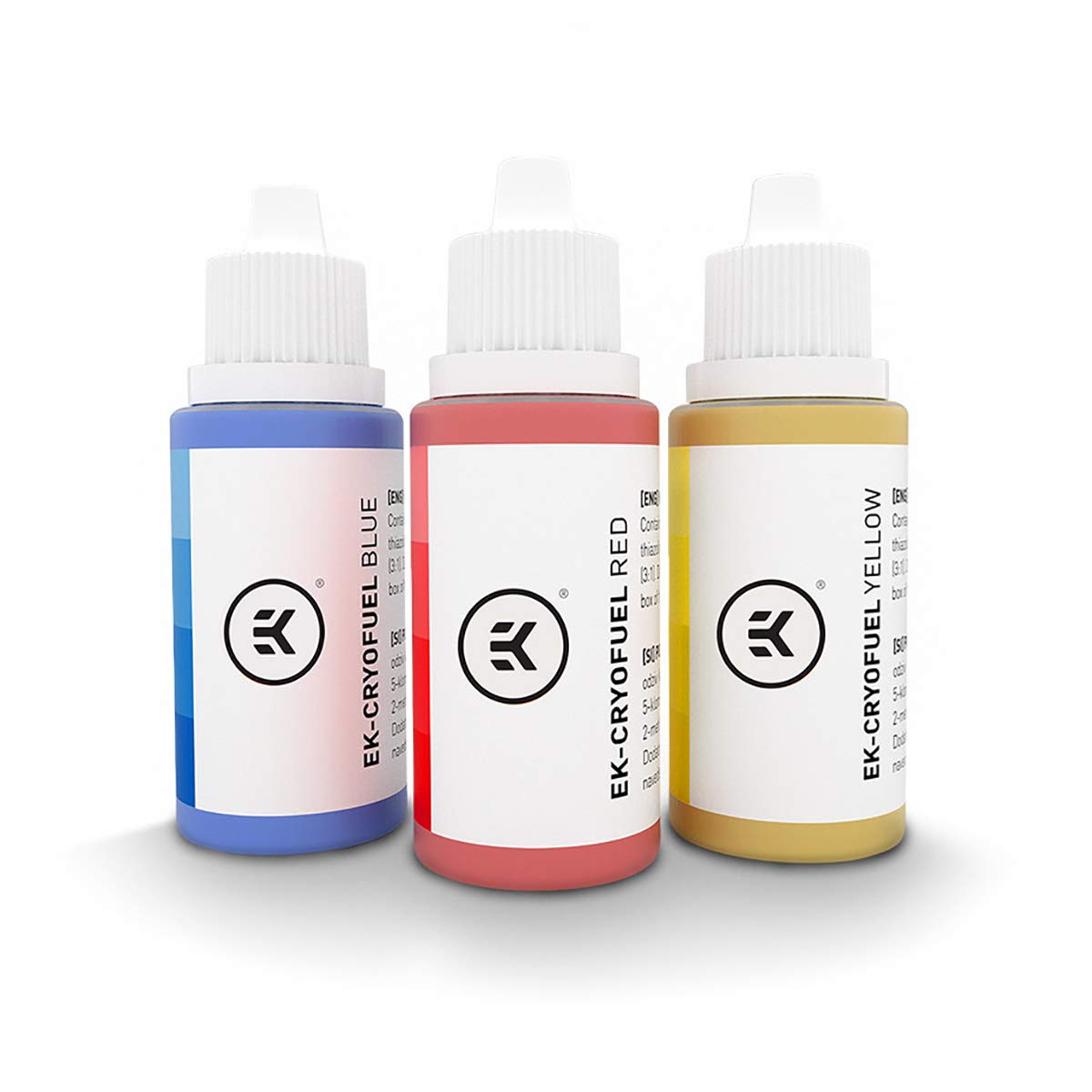EK-CryoFuel RYB Multi Colour Dye Mixing Pack for Clear/Solid Coolants