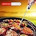 Cooking Thermometers,Besiva Digital Meat BBQ Therometer with Instant Read,Long Probe,LCD Screen,Anti-Corrosion(White)