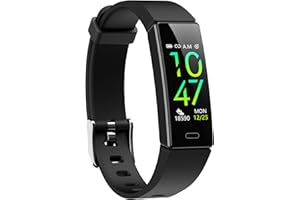 ZURURU Fitness Tracker with Blood Pressure Heart Rate Sleep Health Monitor for Men and Women, Upgraded Waterproof Activity Tracker Watch, Step Calorie Counter Pedometer