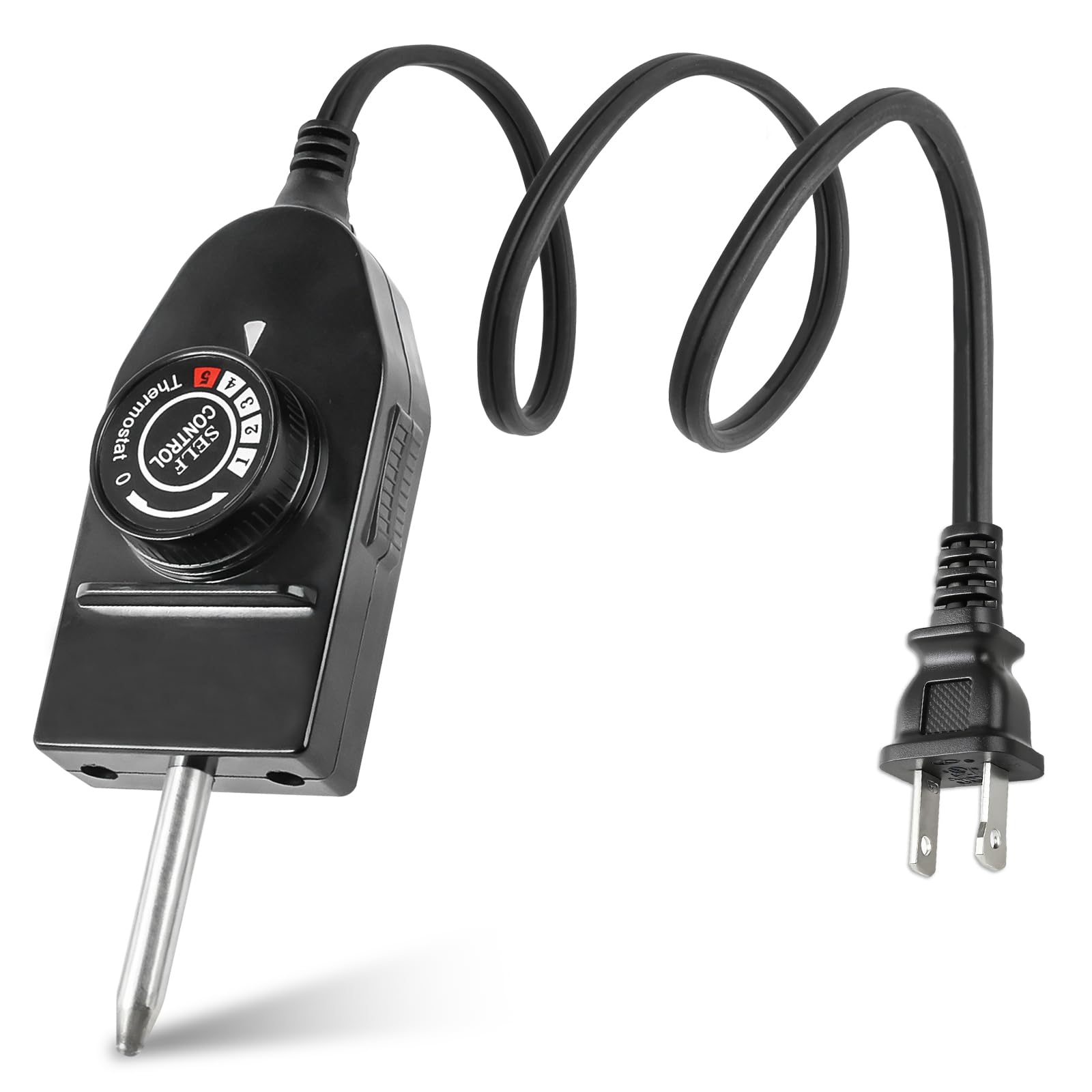 Photo 1 of 06900 Probe Temperature Control Thermostat Cord for Presto Skillets/Griddles/Grills/Frypans, Replacement for Presto Electric Griddle Cord with 1-3/8" Spacing, 400°F Range, Griddle Replacemnet Parts