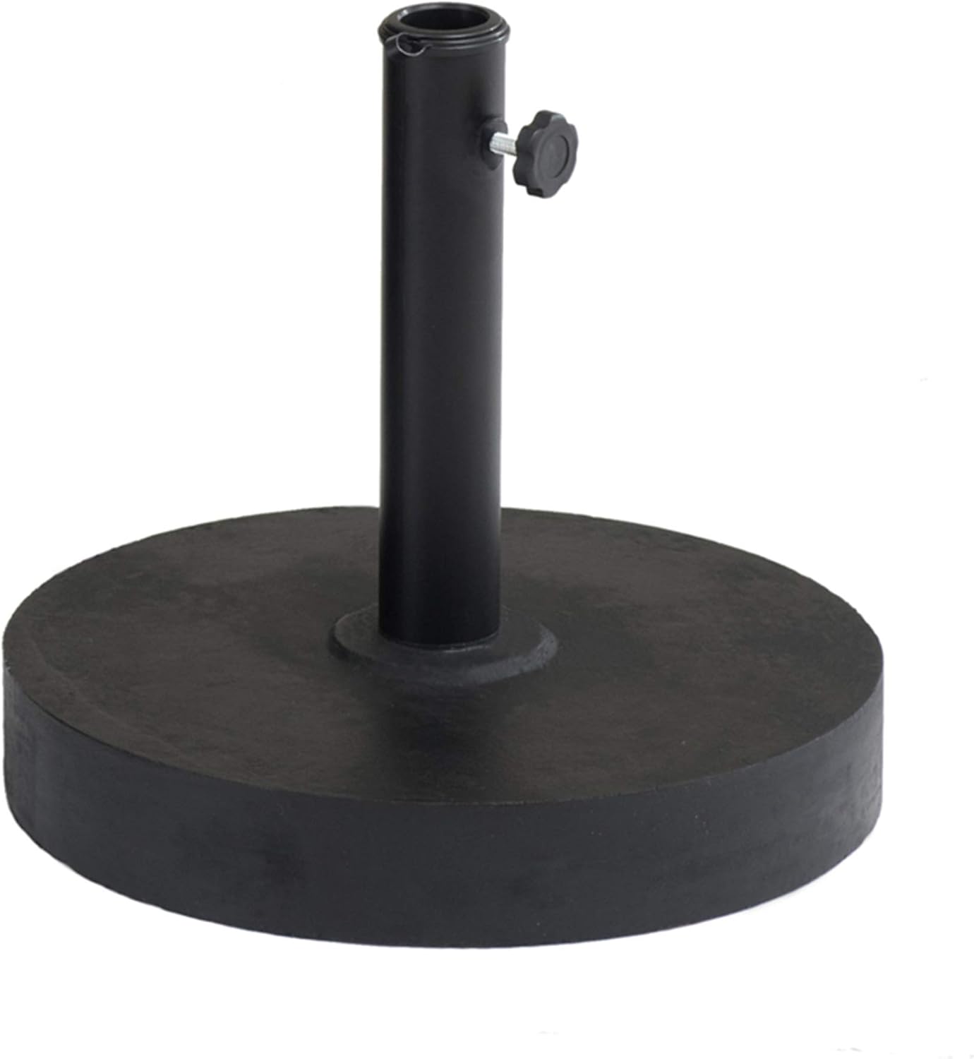 Sunjoy A210000602 Vanessa Combination Umbrella Stand Side Table, Brown : Garden & Outdoor