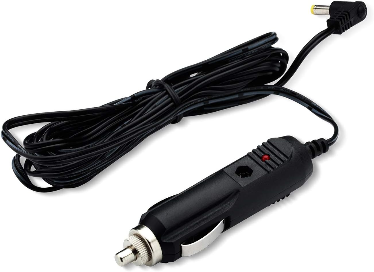 Xtrons® 1PCS Car Cigarette Lighter Power Cable Car 10.1" HDMI Headrest DVD Player (HD101/HD101T), black