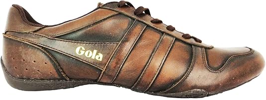 gola aztec leather trainer