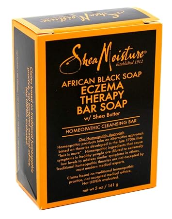 shea moisture eczema therapy bar soap