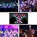 Led Gloves, DUZCLI Flashing Finger Light Up Gloves - Kids and Adult Size with Extra Batteries - for Rave, Halloween, Party Light show, Concerts, Disco, Party Favors (Half-Adult)