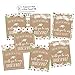 Kraft Floral Will You Be My Bridesmaid Stickers or Wine Bottle Labels, Bridal Party Favors, Maid of Honor Proposal Ideas, Ask Your Bridesmaids To Be in Wedding Gifts, I Can't Say I Do Without You
