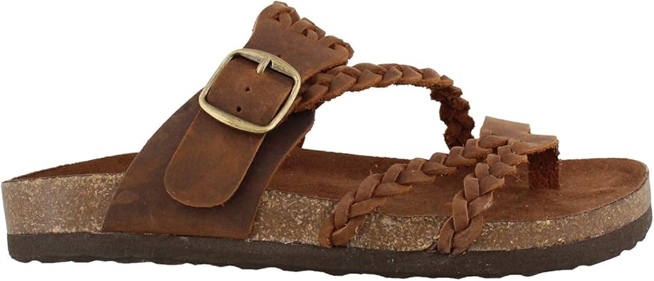 white mountain hayleigh flat sandals