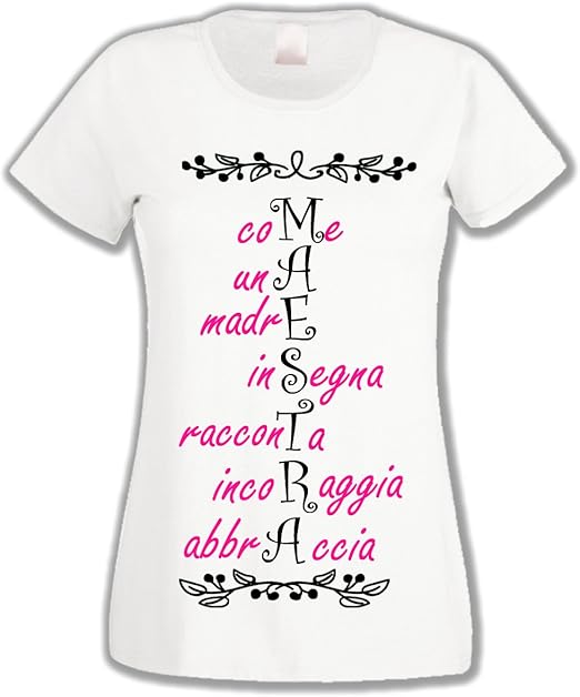 t shirt con arcobaleno