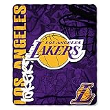 The Northwest Company NBA Fleece Hard Knocks Design Throw Blanket (50 Inches by 60 Inches)