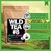 Organic Green Tea with Jasmine, Wild Tea #8 Premium Loose Leaf Green Jasmine Tea (8 ounce)