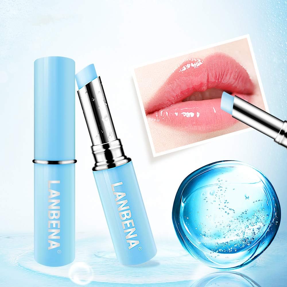 LANBENA Hyaluronic Acid Lip Balm Moisturizing Lips Reduce Fine Lines Relieve Dryness Long-Lasting Protection Nourishing Lip Care : Beauty