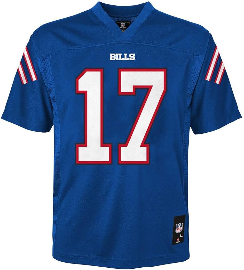 Josh Allen Buffalo Bills Blue #17 Kids 