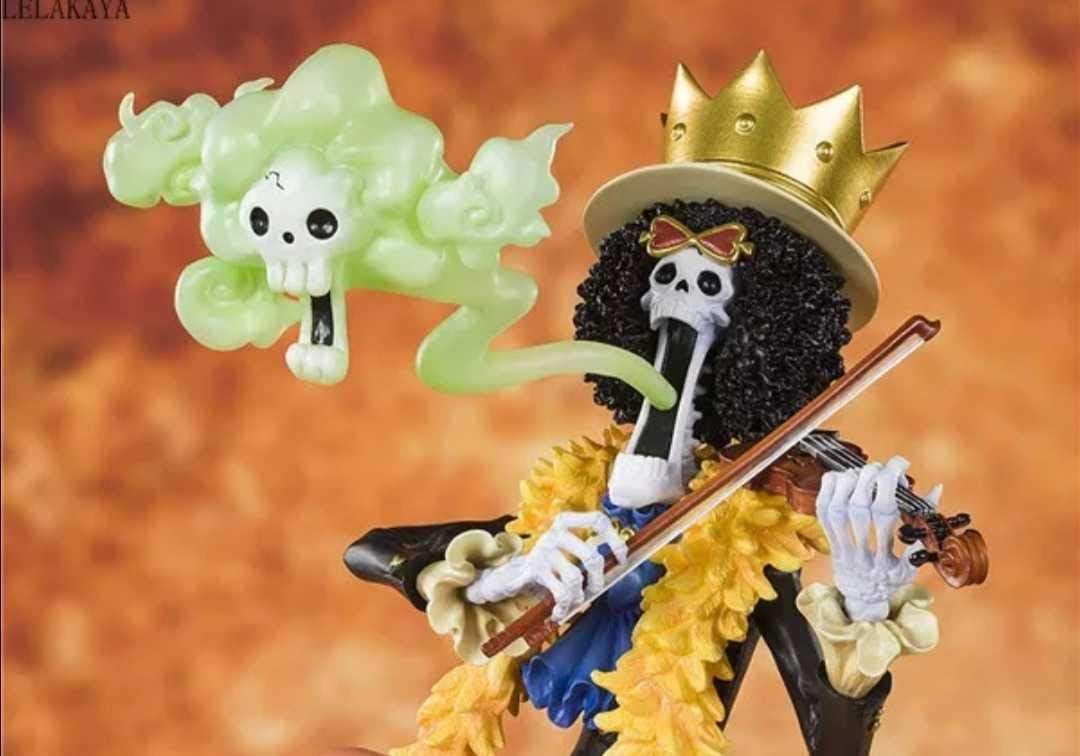 Amazon ワンピース One Piece 麦わら海賊団 鼻歌のブルック ブルック ソウルキング よみよみの実 ガイコツ アニメ フィギュア フィギュア ドール 通販
