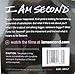 VEBE Bracelet - I Am Second Wristband, Black