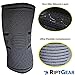 RiptGear Compression Knee Sleeve - Knee Brace for Arthritis, Patella Stabilizer, Meniscus Tear, Joint Pain Relief & Recovery, Volleyball, Running, Football, Basketball