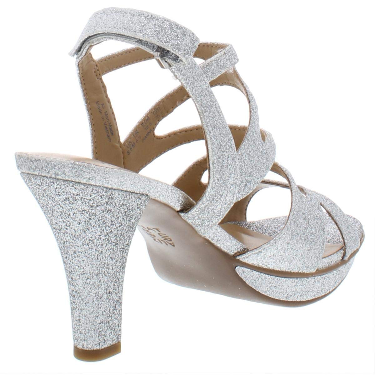 Naturalizer Dianna Silver Glitter Synthetic 6.5 M (B) - Image 3