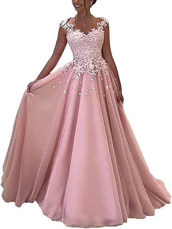 amazon pink dresses uk