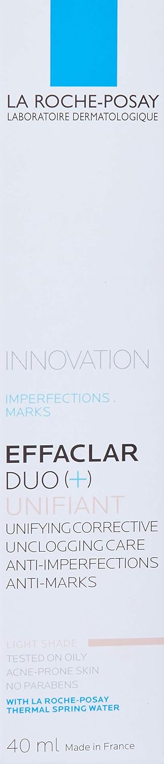 La Roche-Posay Effaclar Duo+ Unifiant Light 40ml, Multicolour, 5 g (Pack of 1) - Image 3