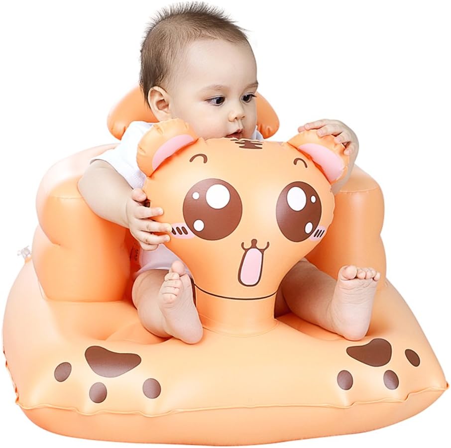 Comaie Silla Hinchable de Asiento Seguro para bebé, Multifuncional, Ideal para la Cena o la baño