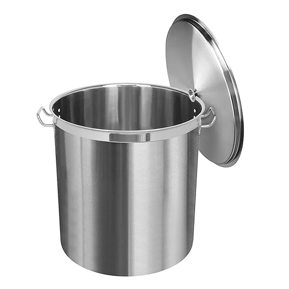 Gastronomie Profi Kochtopf aus Edelstahl 11 Größen Suppentopf Topf Gastro !! BESTPREIS !! (50x50 = 100L)