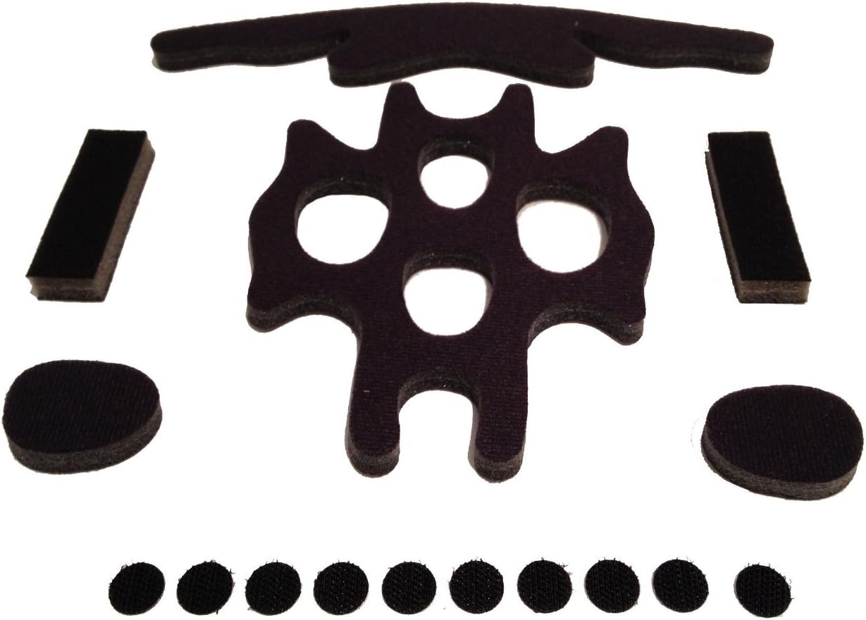 Aftermarket Replacement Cushions Pads for Catlike Whisper Helmet Free Velcro!