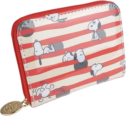 Amazon スヌーピー 小銭入れ コインケース ジャバラ レディース クリア キッズ ビニール カバン 旅行 トラベル 通学 かわいい 大人 向け Snoopy 女性用 レッド メール便 スヌーピー 小銭入れ