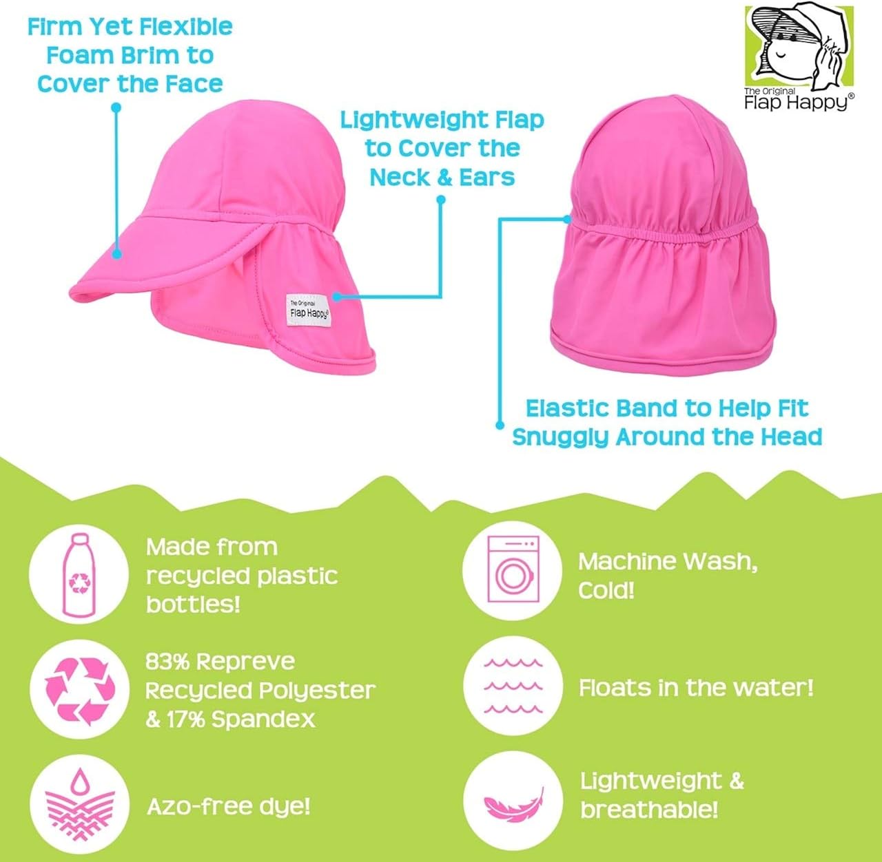 flap happy hat sizes