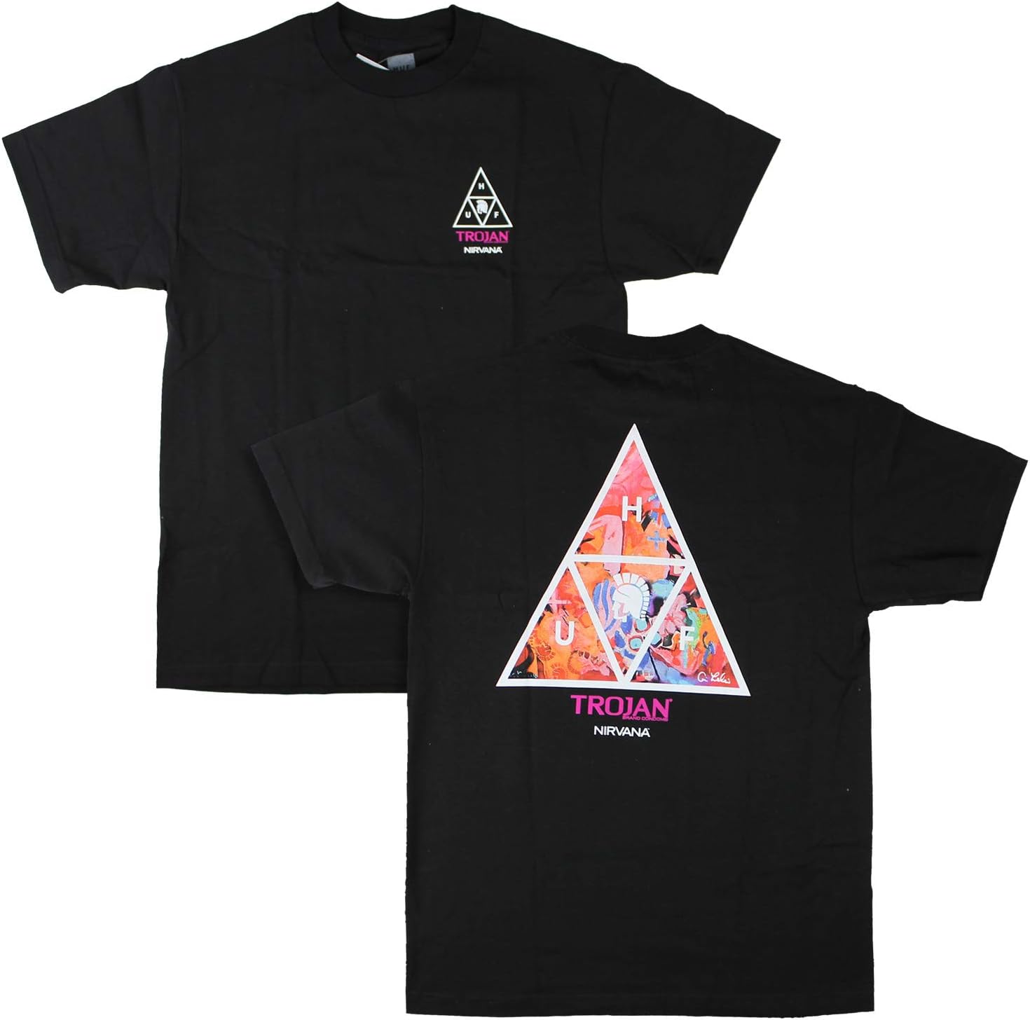 Skateboard Shirt Trojan Nirvana Black