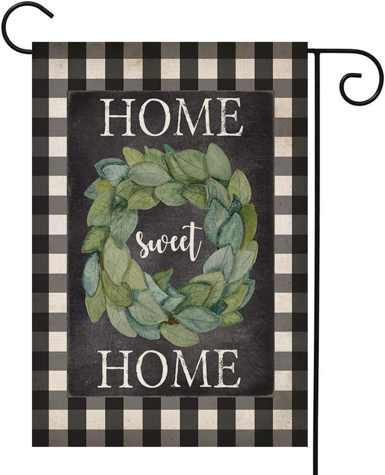 Best Fall Garden Flags Buffalo Check And Burlap