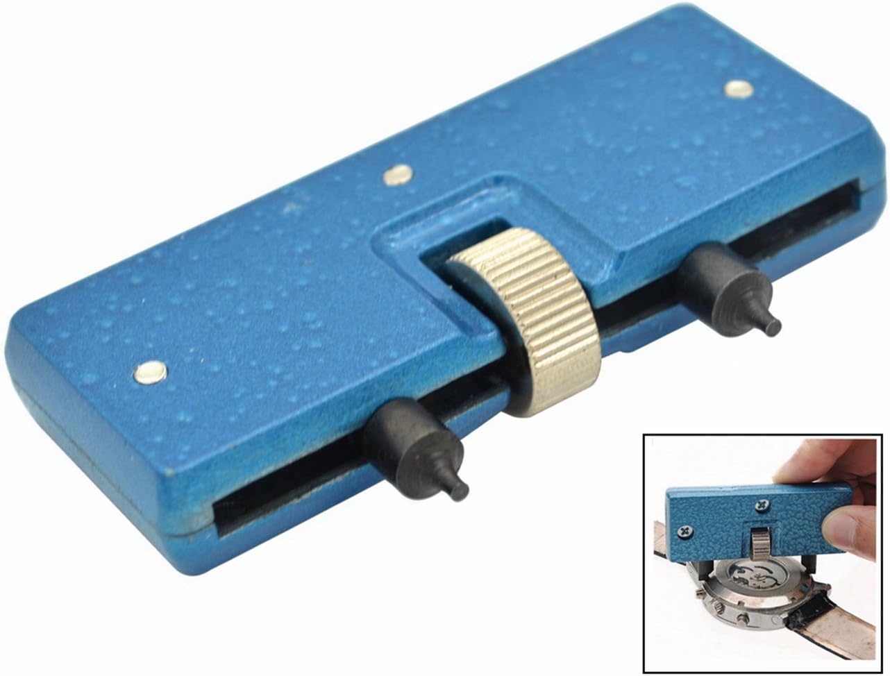 Prof 55mm Watch Adjustable Opener Watch Remover Tool Back Case Press Closer Remover Repair Watchmaker Tool Waterproof Watches Pocket Crab Tool Case Backs Watch Repair Kit