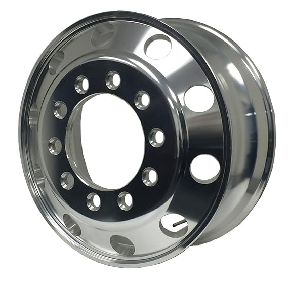 A228204 Aluminum Wheels 22.5 x 8.25 Stub Pilot(BUDD) PCD