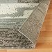 Superior Indoor Runner Rug, Jute Backed, Modern Geometric Patchwork Floor Decor for Bedroom, Office, Living Room, Entryway, Hardwood Floors, Rockwood Collection, 2' 7