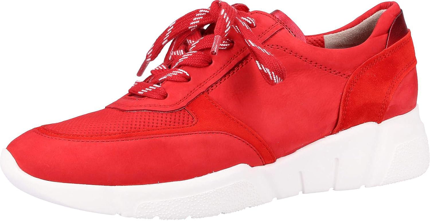 Paul Green Sneaker 4797-004 wit rood combi - Verbeek schoenen