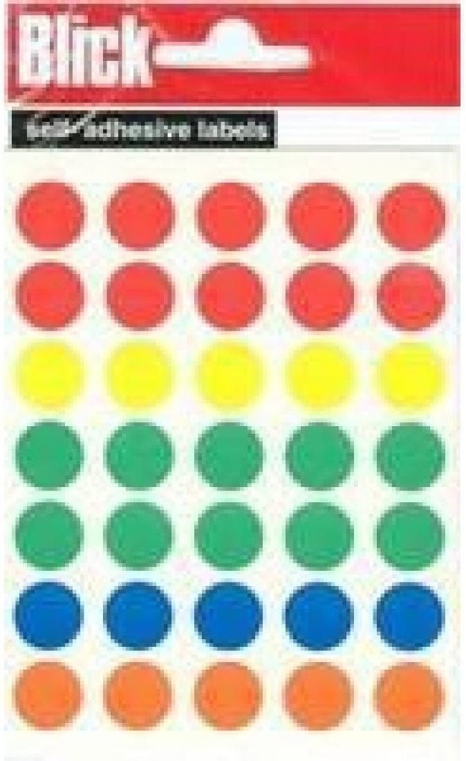 Blick RS00495 13mm Label Bag - Assorted
