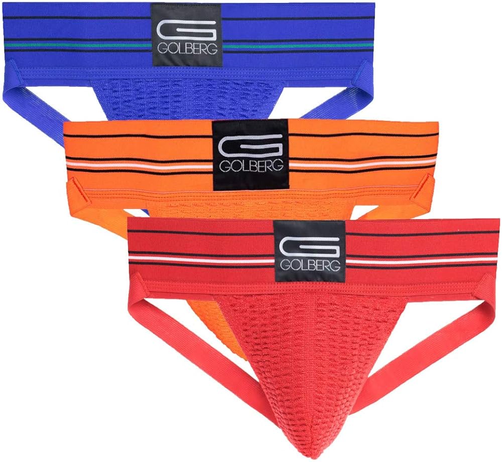 GOLBERG G Mens Jockstrap Underwear - Athletic Supporter - Adult and Youth Jock Strap at  Men’s Clothing store
