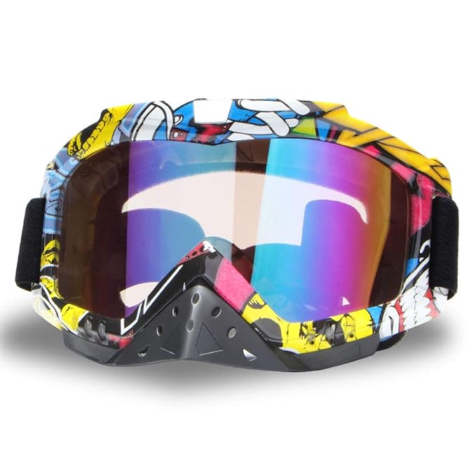 jie polly motocross goggles