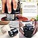 Meat Tenderizer, DIWENHOUSE Kitchen Tenderizers 56 Blades Stainless Steel Needle | Kitchen Tenderizers for Tenderizing, BBQ, Marinade & Flavor Maximizer