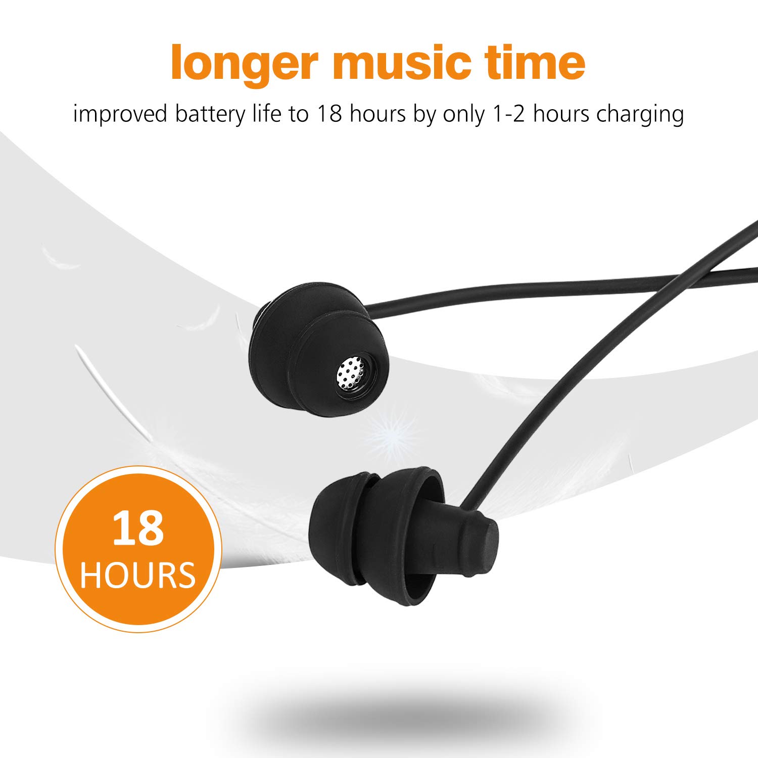 GOOJODOQ Cuffie per Dormire Auricolari In-Ear per Dormire con Microfono  Integrato,Cancellazione del Rumore Jack 3.5 mm,Nero Cuffie wireless  urban-earth.co.uk