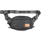 DENDRITE-Small Waist Pack (Solid Black)