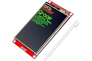 Hosyond 3.5 Inches TFT LCD Touch Screen Shield Display Module 480x320 SPI Serial ILI9488 with Touch Pen Compatible with Arduino R3/Mega2560 Development Board