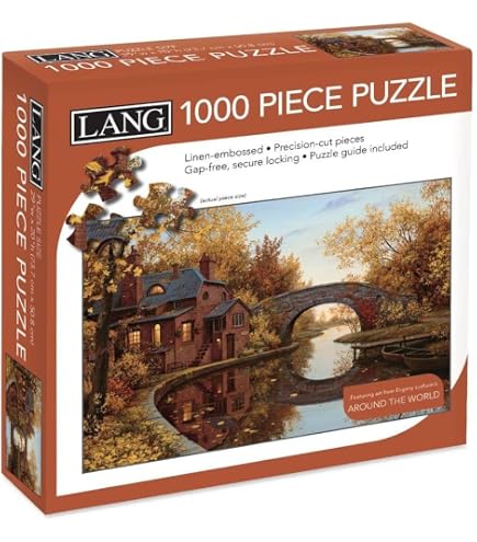 LANG Sunlight Suite 1000 Piece Jigsaw Puzzle - Linen-Finish Artwork By Michael Humphries, Includes Guide - View #9