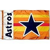 Houston Astros Retro Vintage Grommet Flag