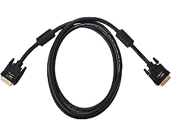 Amazon Basics DVI to DVI Monitor Adapter Cable - 6.5 Feet (2 Meters)