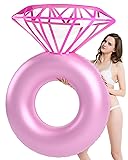 Jasonwell Inflatable Diamond Ring Pool Float