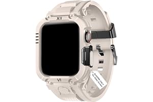 DABAOZA Compatible with Apple Watch Band 49mm/46mm/45mm/44mm/42mm Case for Men, Sport Shockproof Rugged Protective Strap Bumper Cover for iWatch SE Ultra 3/2/1 Series 11/10/9/8/7/6/5/4/3