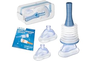Senvok Choking Rescue Device, Anti Choking Device for Kids and Adults, Portable Airway Suction Device, Choking First Aid Device for Home & Travel